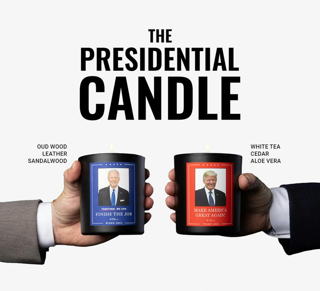Hotel Collection presenta velas de campaña presidencial de edición limitada: una luz para el cambio