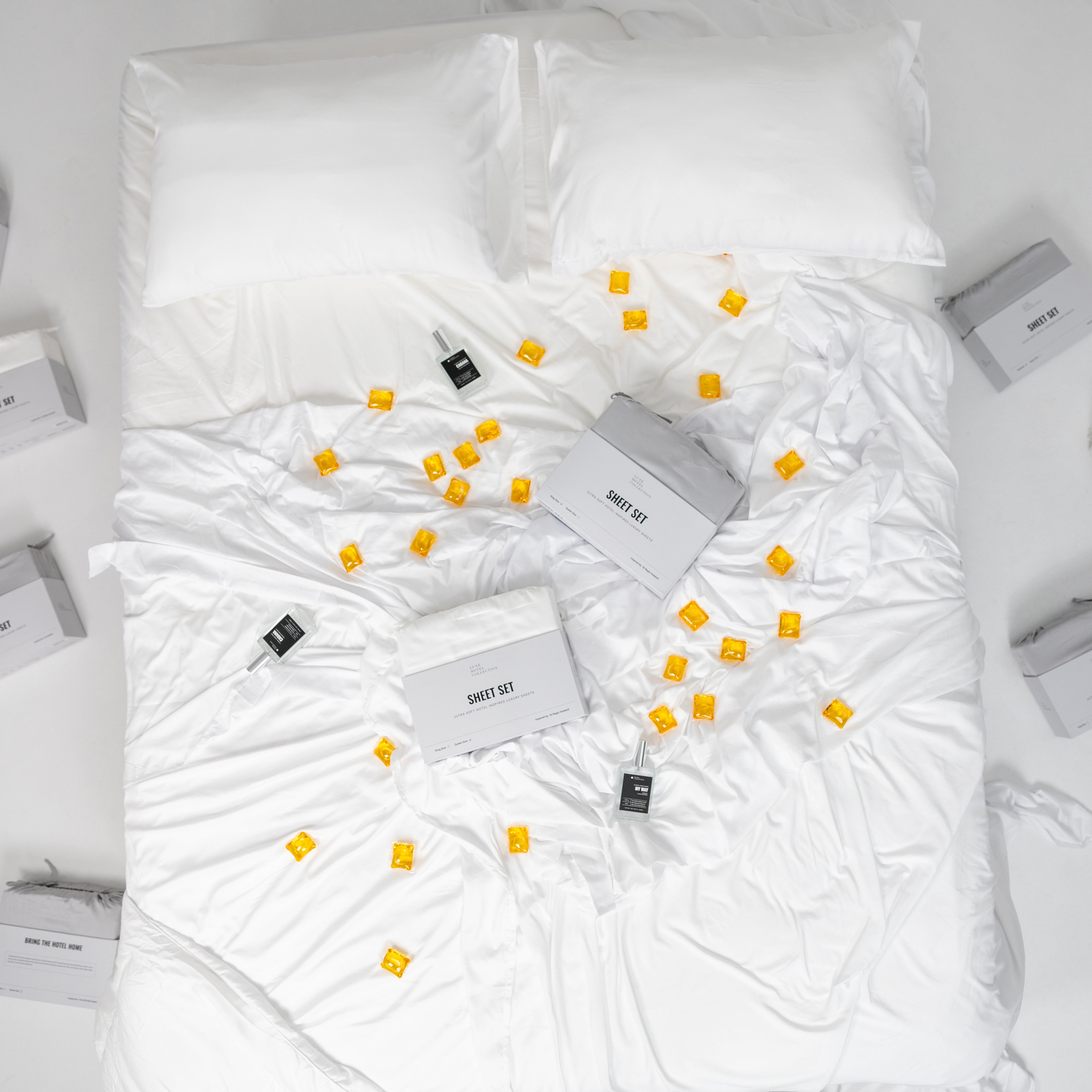 Cotton Blend Midnight Sheet Set