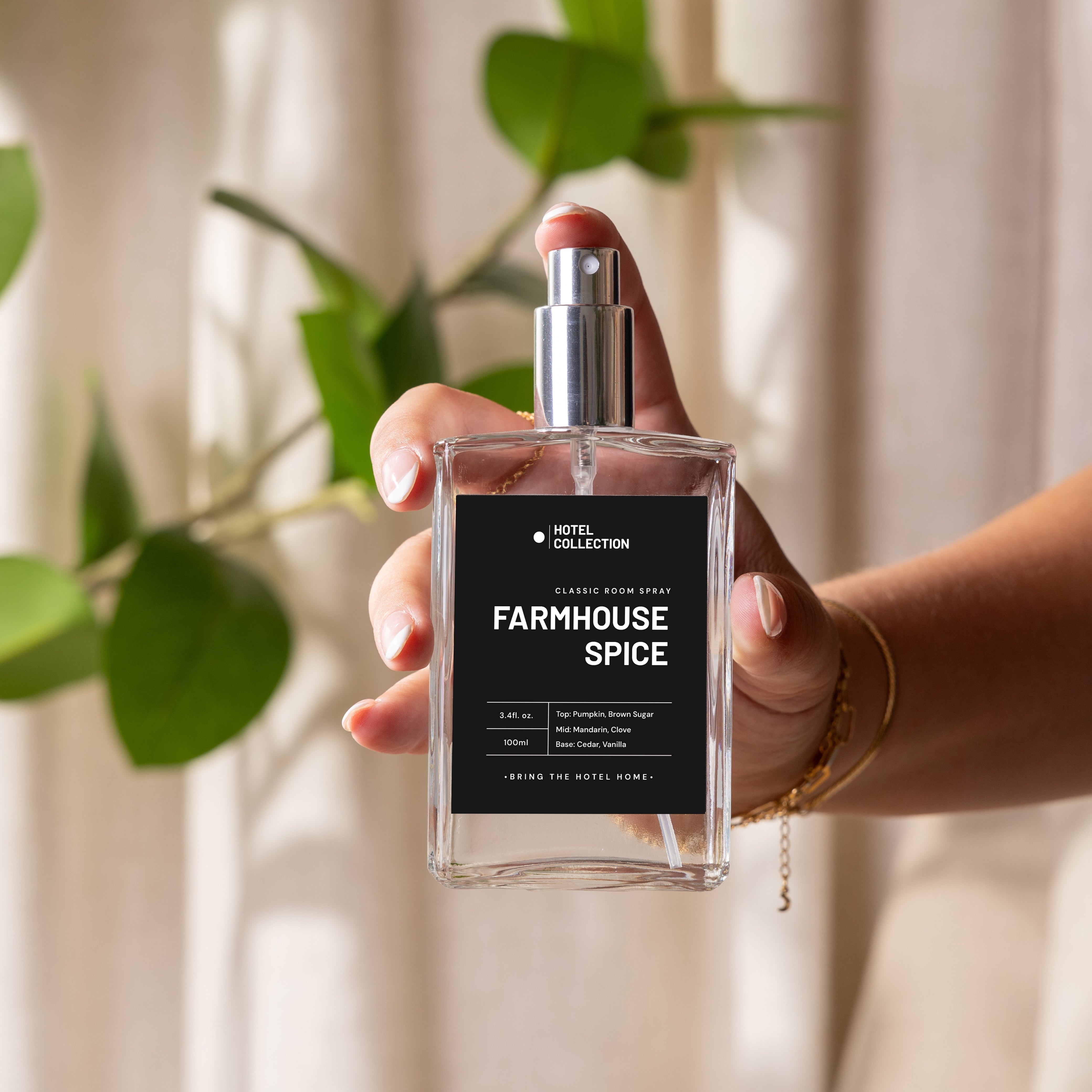 Spray para habitación de especias de granja