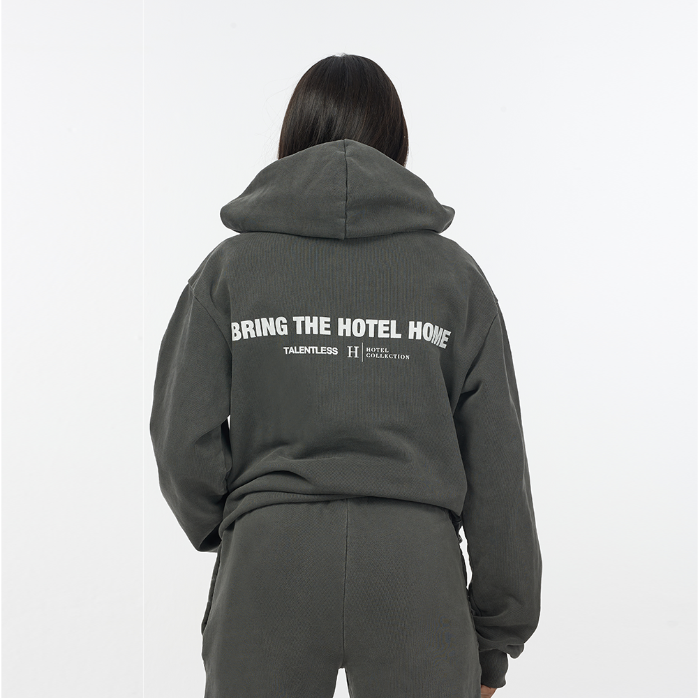 Sudadera con capucha para mujer Bring the Hotel Home