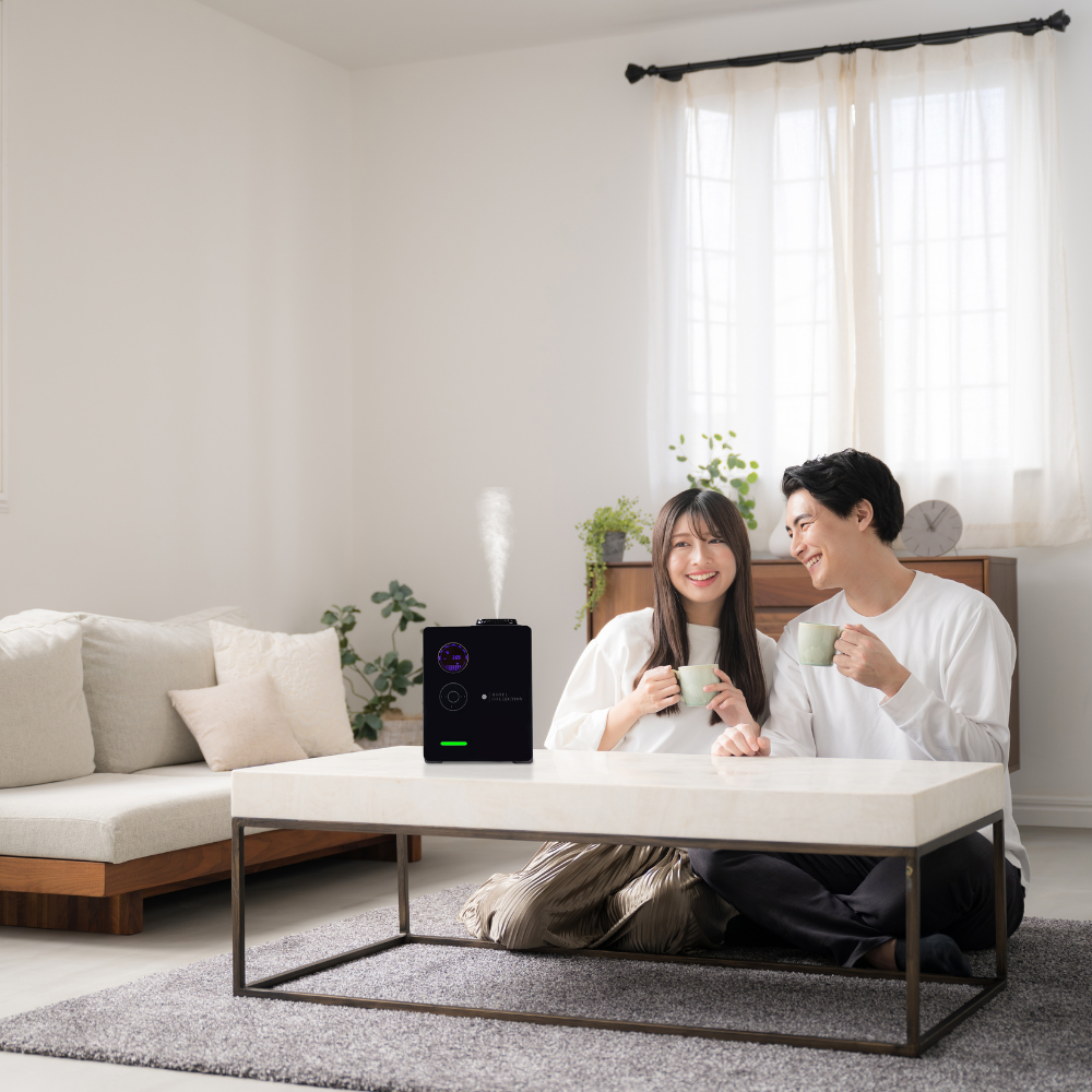 Elegant black Penthouse scent diffuser by Hotel Collection, crafted to fill your home with a sophisticated, long-lasting fragrance reminiscent of high-end luxury suites