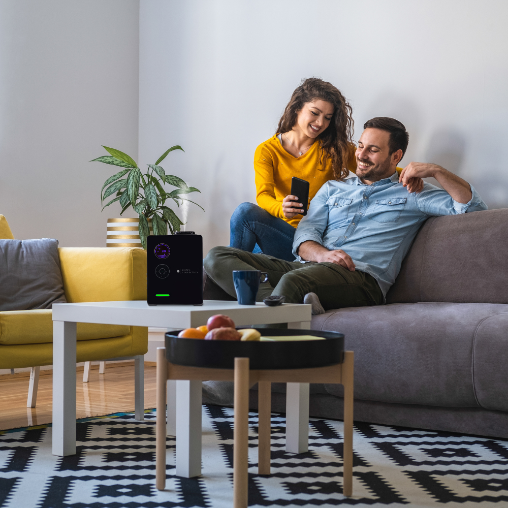 Hotel Collection Penthouse diffuser – minimalist design meets premium scent technology, delivering refined fragrance inspired by the ambiance of a five-star penthouse.