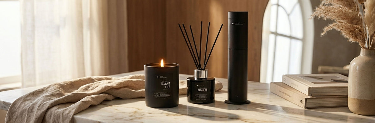 Reed Diffuser vs. Candle vs. Electric Diffuser