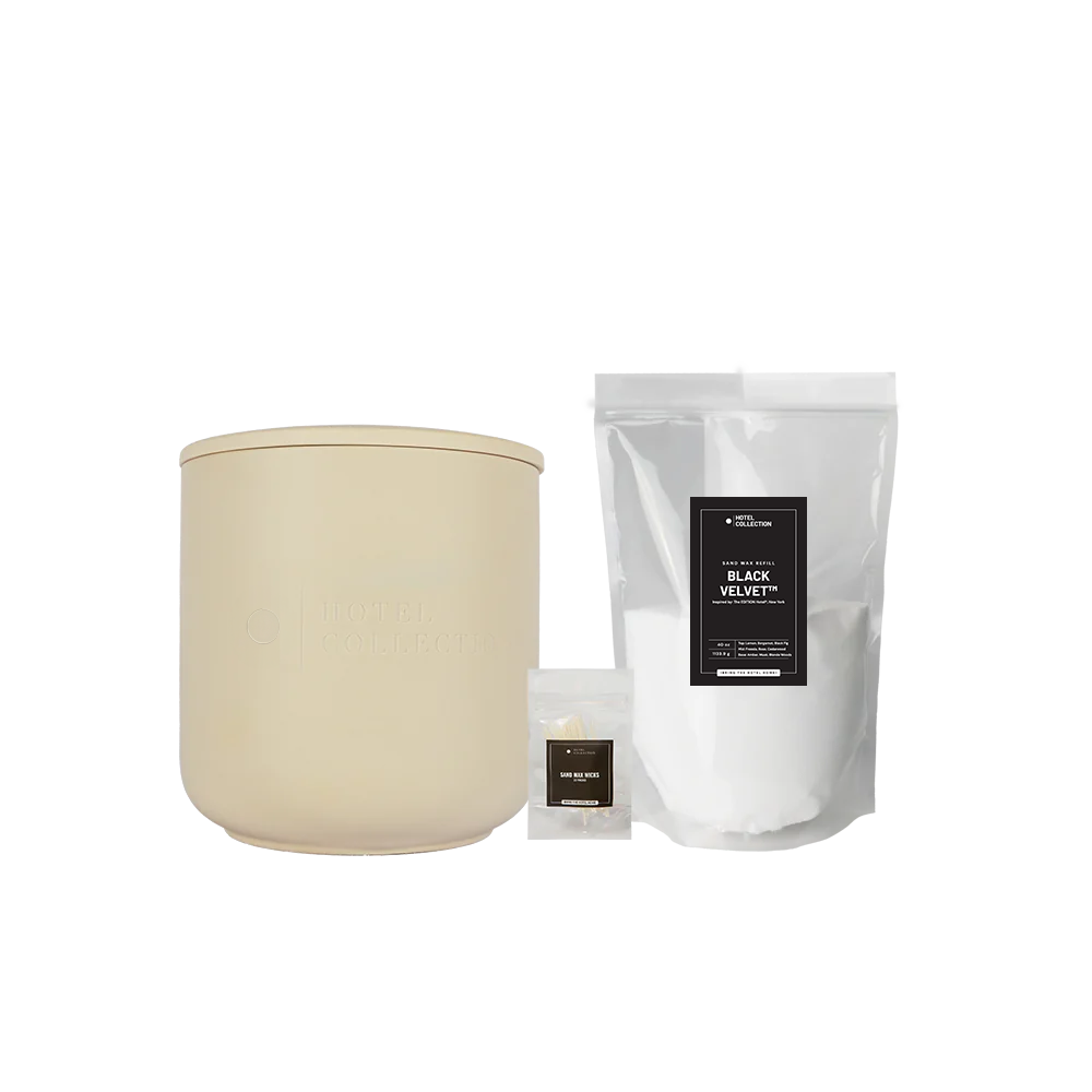 Grande Ceramic Sand Wax Set