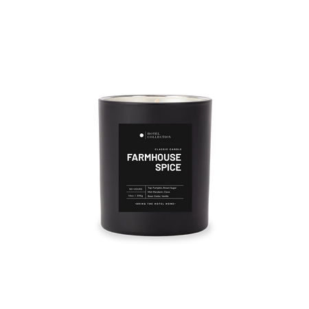 Classic Farmhouse Spice Candle - Hotel Collection