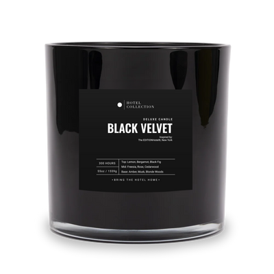 Deluxe Black Velvet™ Candle