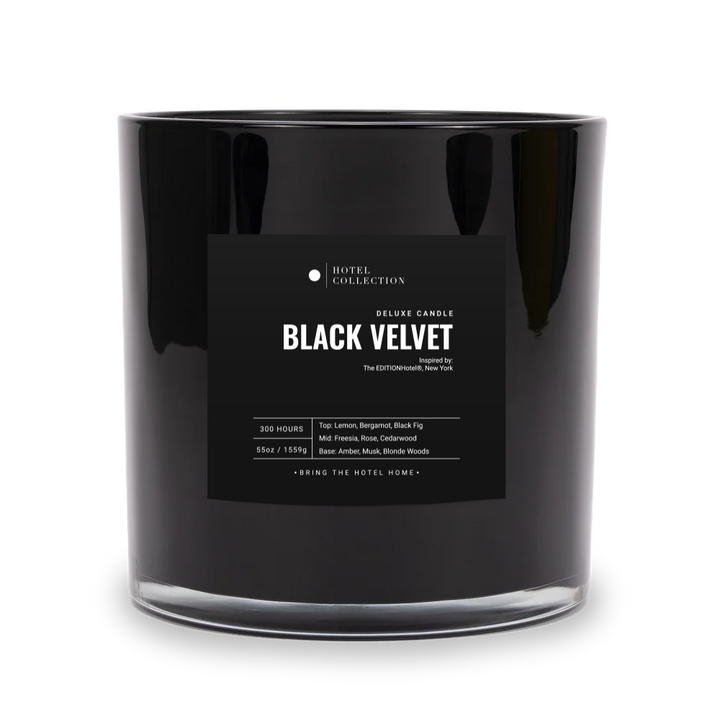 Deluxe Black Velvet™ Candle