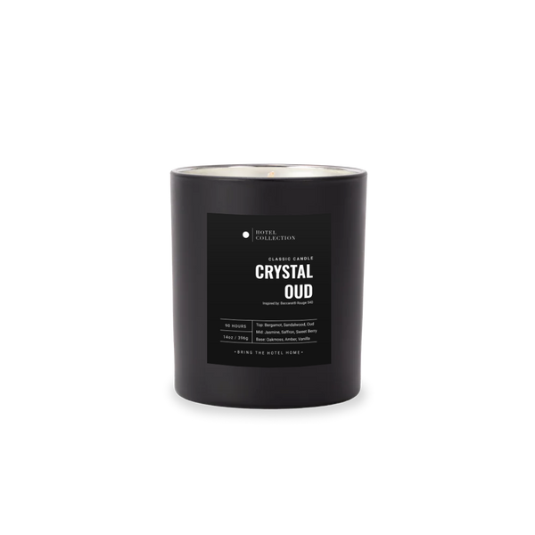 Classic Crystal Oud Candle - Hotel Collection