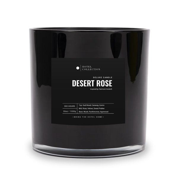 Deluxe Desert Rose Candle | Hotel Collection®